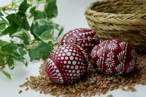 Sorbian Easter Eggs decoration