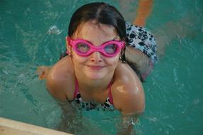 Swimming Girl Goggles