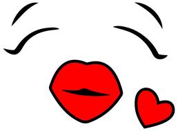 female heart love illustration