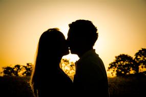 Marriage By Os L Love at sunset