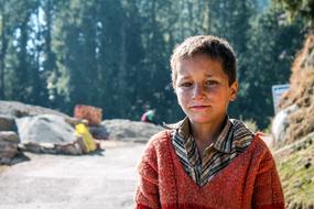 India Kids Portrait face