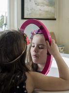 Girl Child Mirror