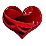 red Valentine Heart Flower