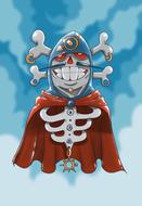 pirate red mantle