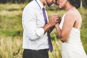 Outdoors Love couple