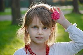Nature Summer Lovely girl