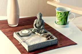 stone Buddha Religion statue