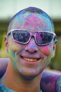 Boy Colorful face