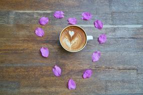 Coffee at Cafe Table