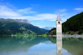 Curon Venosta Resia Lake