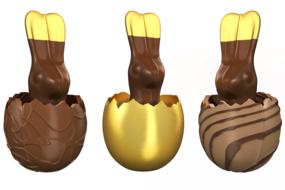 chocolate Easter Bunny Eggs