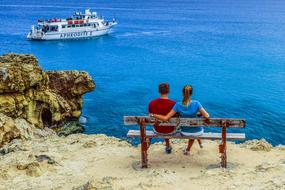 Couple at View Sea