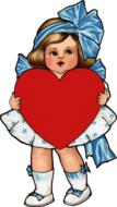 child children s day heart girl