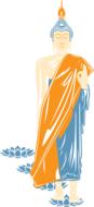 screen printing of buddha image