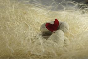 Stones Heart Love