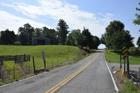 Road Guidance at countryside