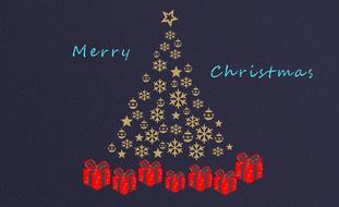 the background holidays christmas tree
