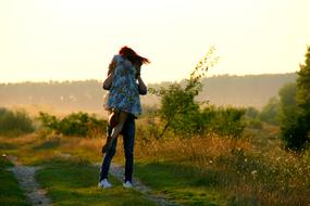 Boy and Girl in Love