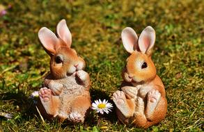 Easter Bunny Spring figures
