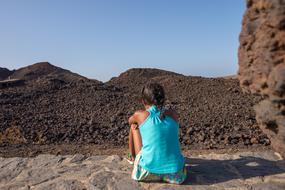 Remoteness Thinking girl