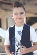 portrait of Boy Child Kid smile