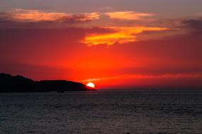 Marseille France Provence seaside at sunset