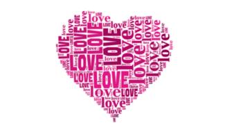pink valentine heart love