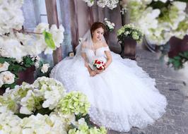 Wedding Photo of bride