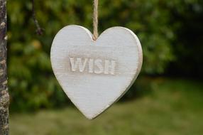 Wish Heart Love blur