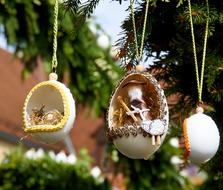 Easter Well Holy City Eggs
