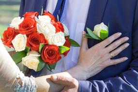 Wedding Bridal Bouquet Celebration