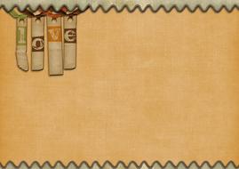 background drawing vintage brown