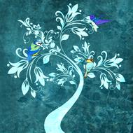 tree luck birds freedom happy