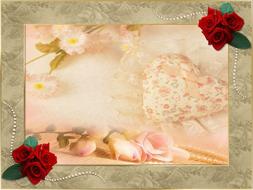 guestbook background greeting card