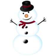 snowman design graphic