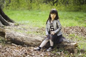 Portrait of Child in park