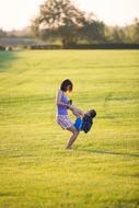 Playing Child Happy