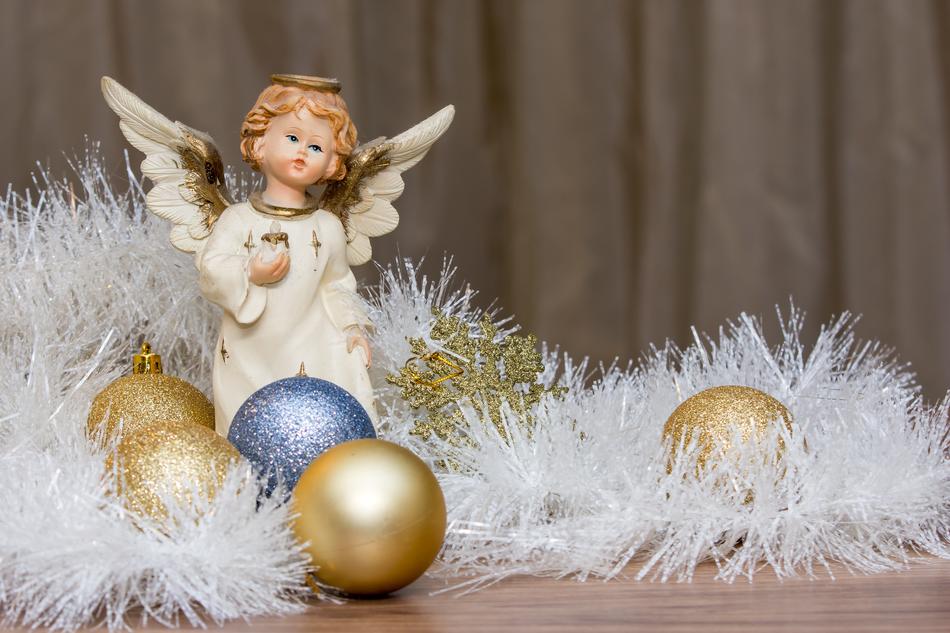 Christmas Presents angel decoration