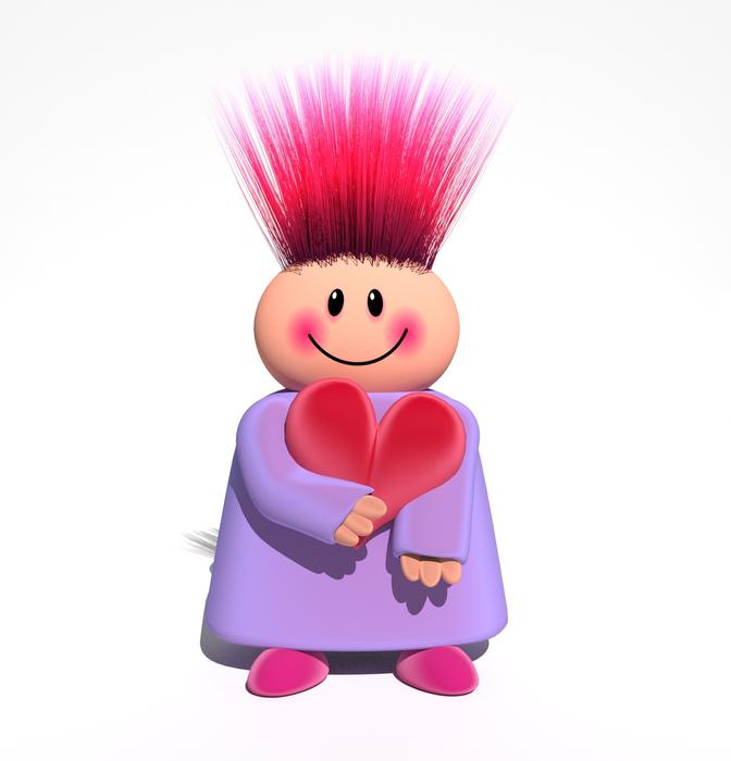 3d render cartoon