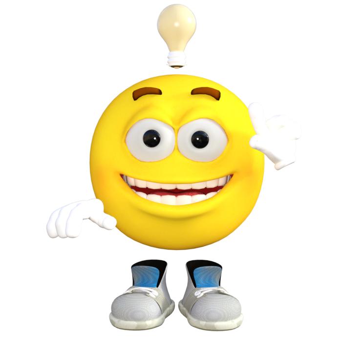 idea emoticon drawing