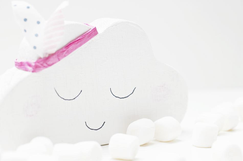 White Cloud Marshmallows decoration