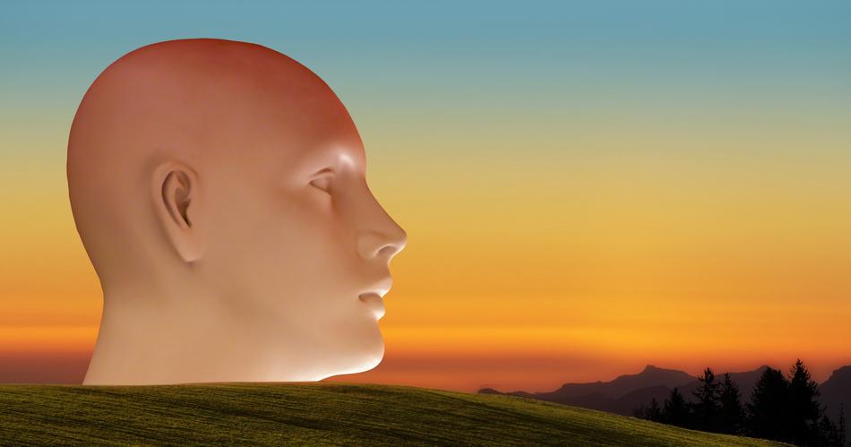 Sunset face doll
