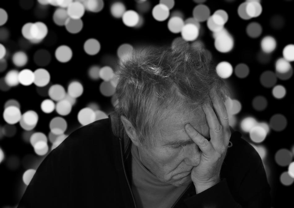 AlzheimerS Man Portrait
