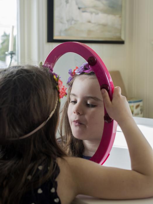 Girl Child Mirror