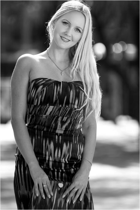 Girl Female , black white