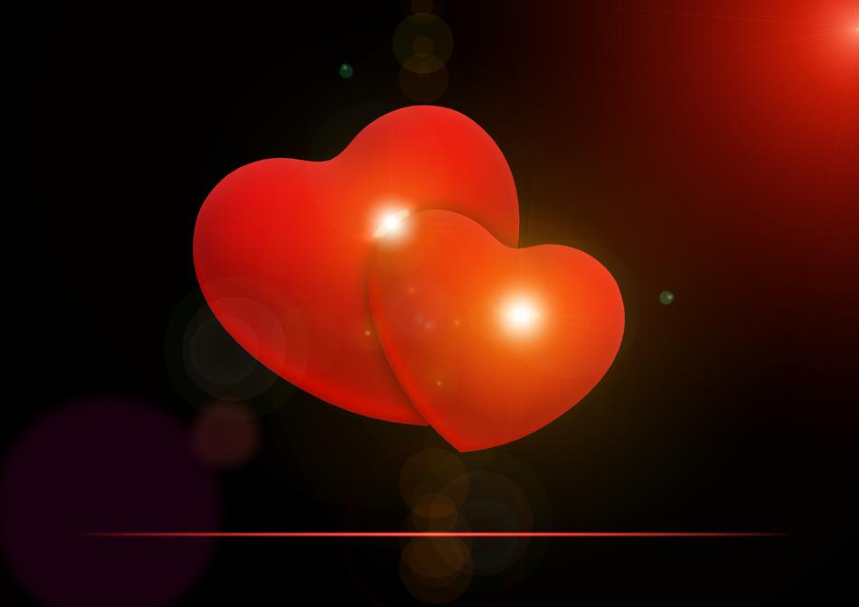 heart wave rays
