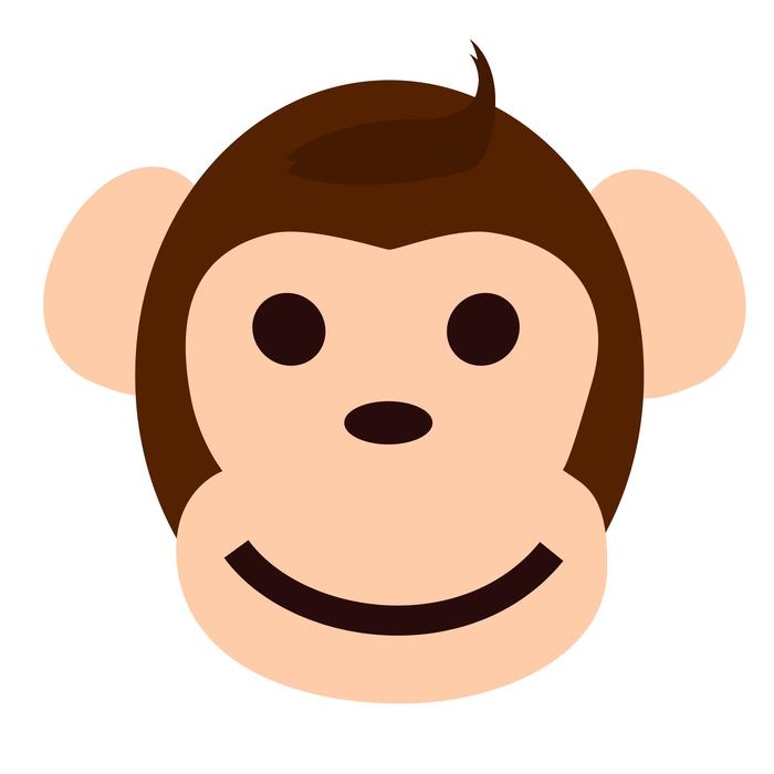 monkey face happy