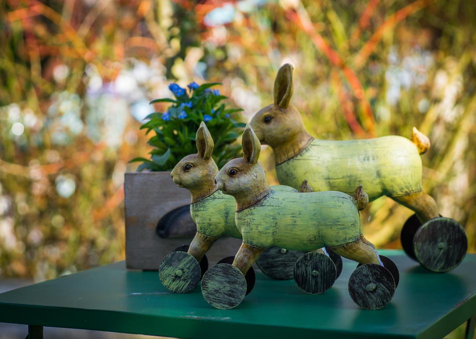 Easter Rabbit Wood