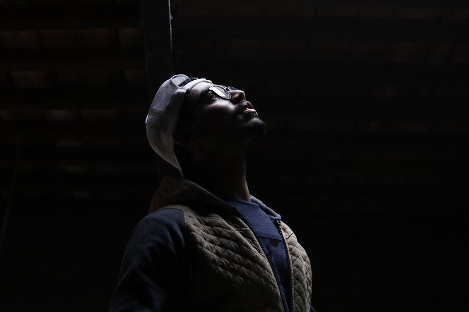Portrait Photography of Man at dark
