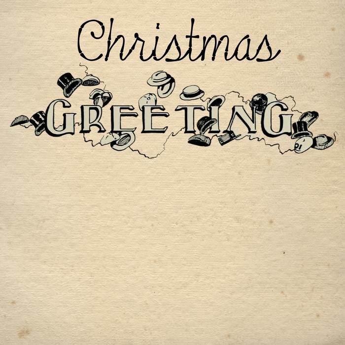 christmas on vintage background